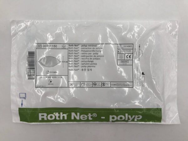 US Endoscopy 00711150 Roth Net Polyp Retrieval 3.0cm, 2.5mm, 230cm ,2.8mm (X)