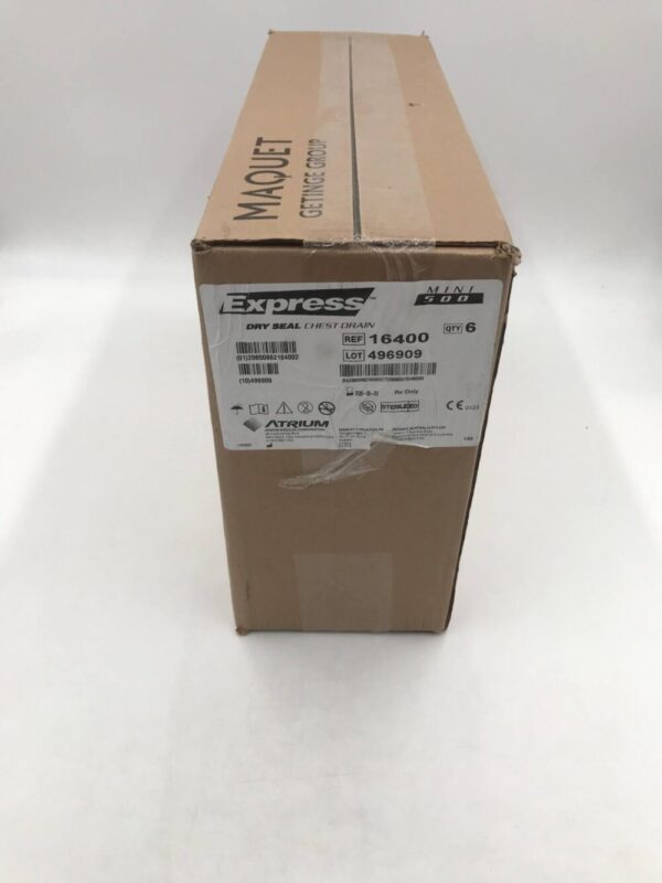 Atrium 16400 Express Dry Seal Chest Drain Mini 500 (6/Box)