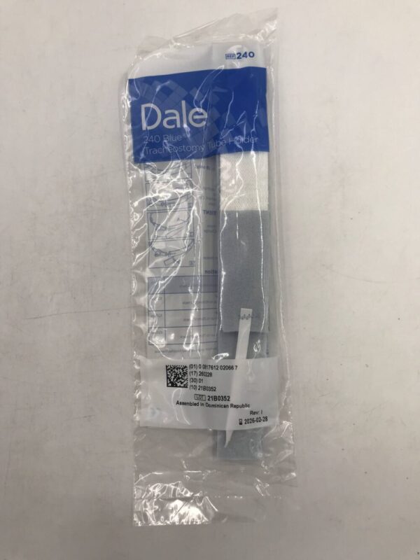 DALE MEDICAL 240 Blue Tracheostomy Tube Holder (10/Box)