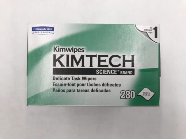 Kimberly Clark 34155 / 34120 KimTech  Science Brand Delicate Task Wipers 4.4 x 8.4" (280/Box)