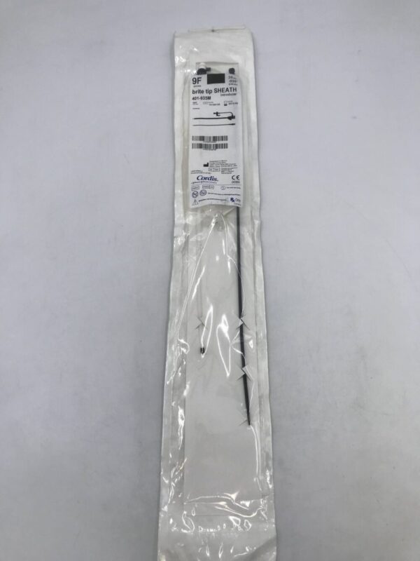 Cordis 401-935M Brite Tip Sheath Introducer 9F 35cm (X)