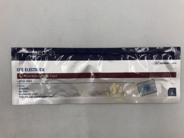 MEDTRONIC MDSM611405 Medgel ECG Electrode General Monitoring, Tape (5/Pack) (X)