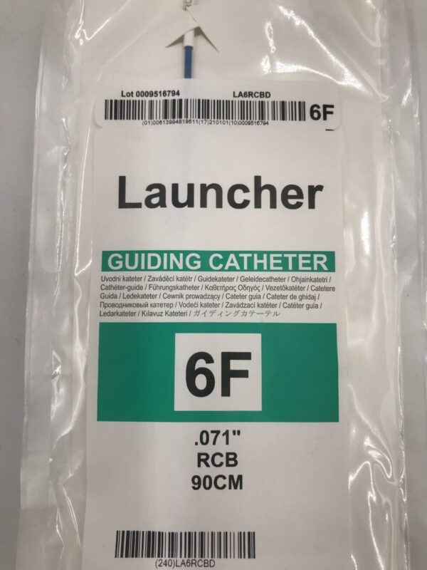 Medtronic LA6RCBD Launcher Guiding Catheter RCB 6F 90cm (X)
