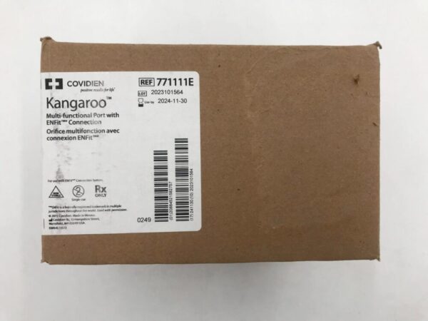 COVIDIEN 771111E Kangaroo Multi-Functional Port w/EnFit Connection (10/Box) (X)