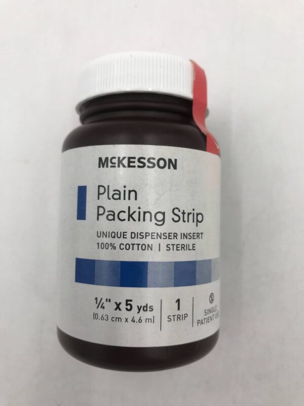 McKesson 61-59120 Plain Packing Strip 1/4in x 5yds
