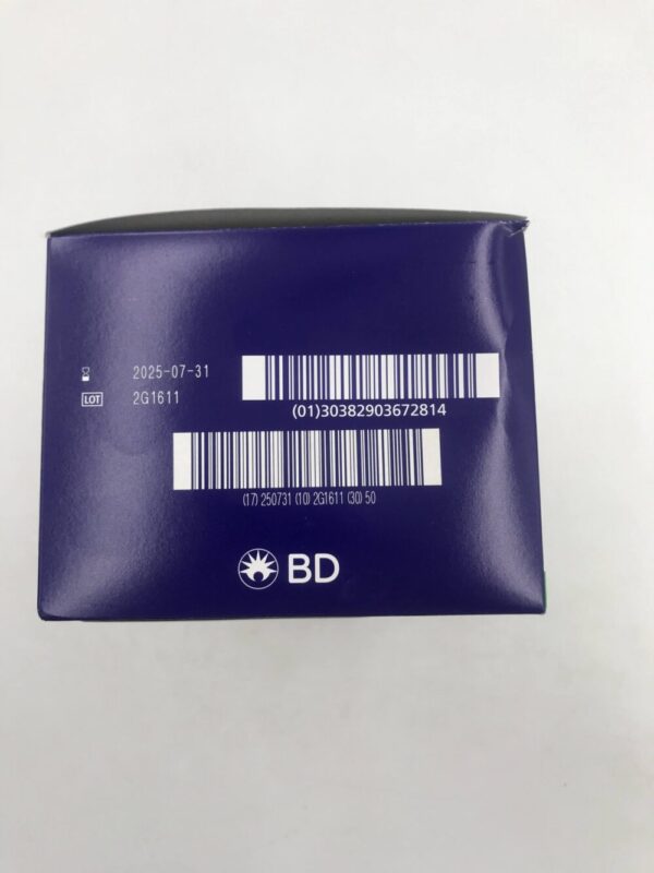BD Vacutainer 367281 Safety-Lok Blood Collection Set 21G x 3/4in x 12in (50/Box)