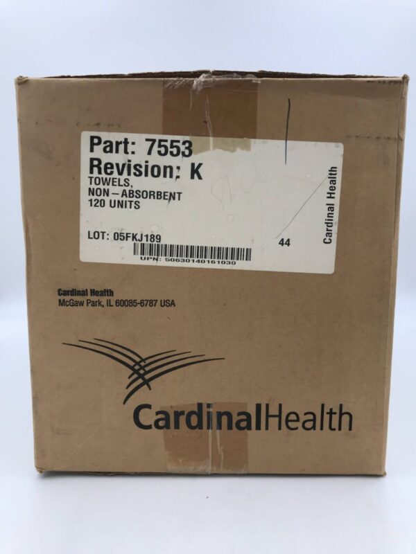 CARDINAL HEALTH 7553 Towels, Non-Absorbent (120/Case)