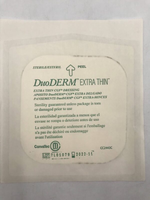 ConvaTec 187661 Extra Thin CGF Dressing 6" x 6" (X)