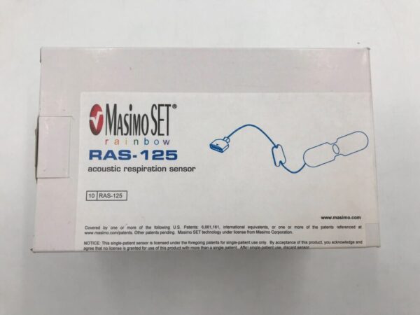 MASIMO 2759 Rainbow RAS-125 Acoustic Respiration Sensor (10/Box)