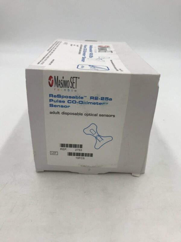 MASIMO 2753 Rainbow ReSponsable R2-25a  Pulse Co-Oximeter Adult Disposable Optical Sensor 30Kg (25/Box)(X)
