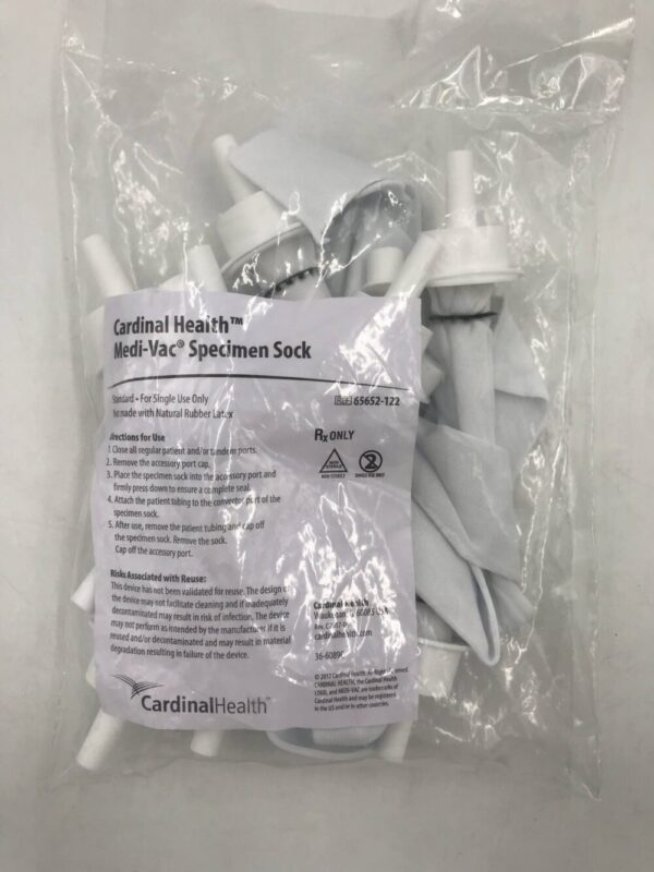 Cardinal Health 65652-122 Medi-Vac Specimen Sock (10/Bag)