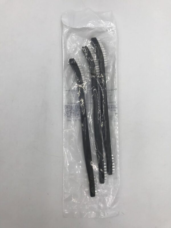 SHARN SELECT 105607 Double End Brush, Nylon Bristle, Extra Firm (3/Pkg)