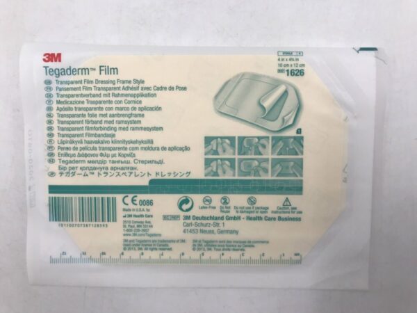 3M 1626 Tegaderm Film Transparent Film Dressing Frame Style (10/Lot) (X)