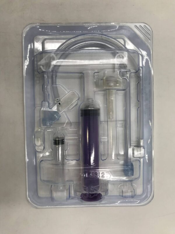 HALYARD 8140-20-2.3 MIC-KEY Gastrostomy Feeding Tube Extension Sets w/EnFit Connectors, Low-Profile G-Tube 20F(X)