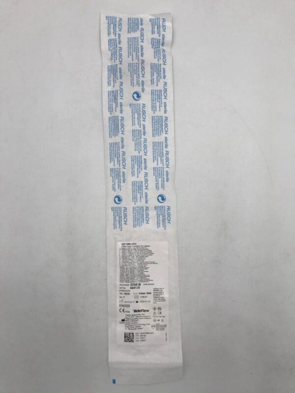 TELEFLEX 570618 Rusch SoftSimplastic 3 Way Foley Couvelaire Tip Catheter 18Ch (X)