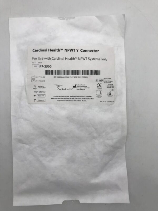 Cardinal Health 47-2500 NPWT Y Connector