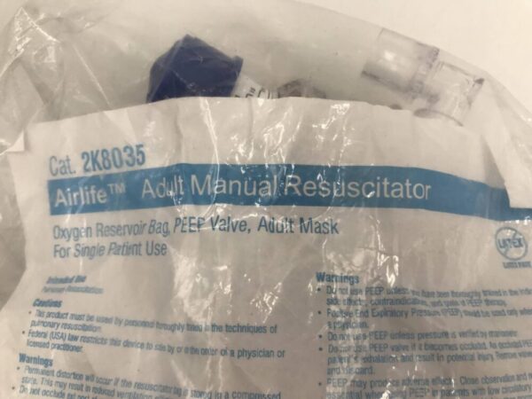 Cardinal Health 2K8035 AirLife Adult Manual Resuscitator