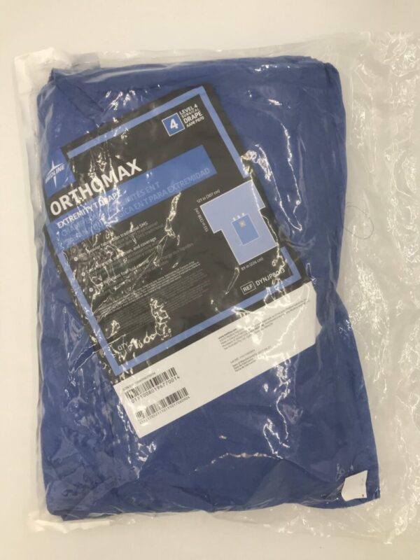 Medline DYNJP8013 Orthomax Extremity T Drape 121in (307in) x 133in (338in) x 89in (226cm)
