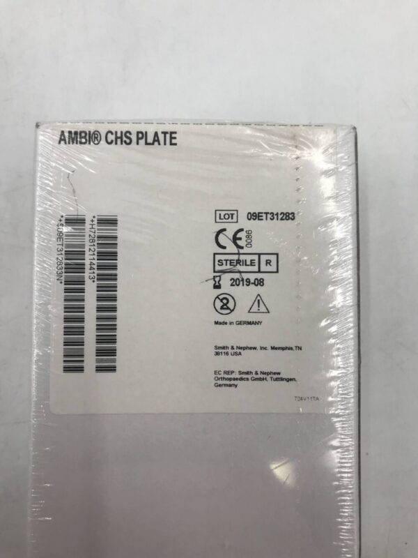 Smith & Nephew 121144 AMBI CHS Plate 150° 6 Slots 140mm Length SST (X)