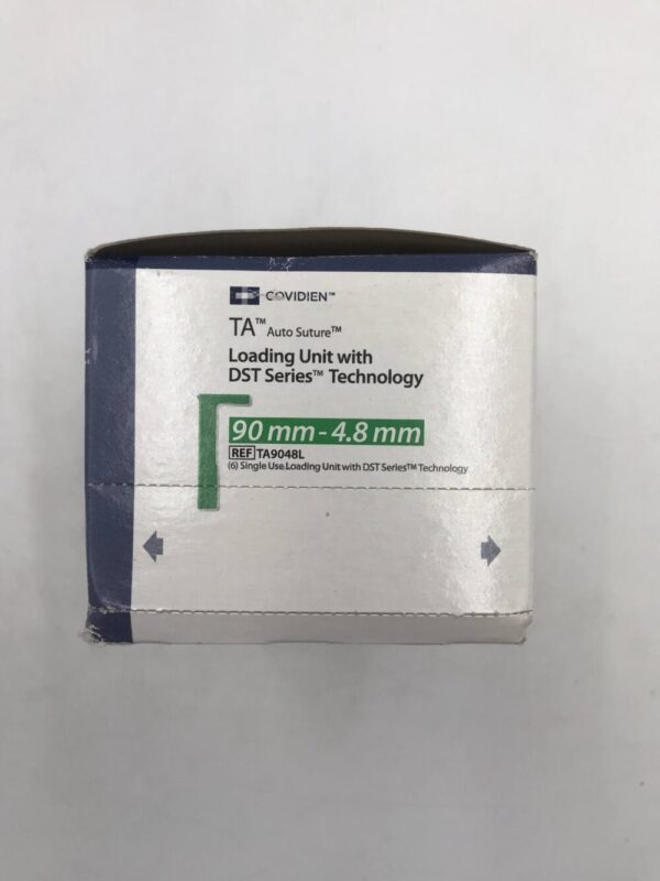 Covidien TA9048L TA Loading Unit with DST Series Technology 90mm-4.8mm (6/Box) (X)