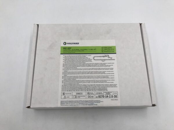 Halyard 8270-14-2.0-30 Mic-Key* Gastric-Jejunal Feeding Tube Kit Low-Profile GJ-Tube 14Fr (X)