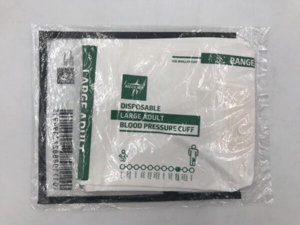 MEDLINE MDS9914HP Disposable Large Adult Blood Pressure Cuff 35.5-46cm (5/Pkg)