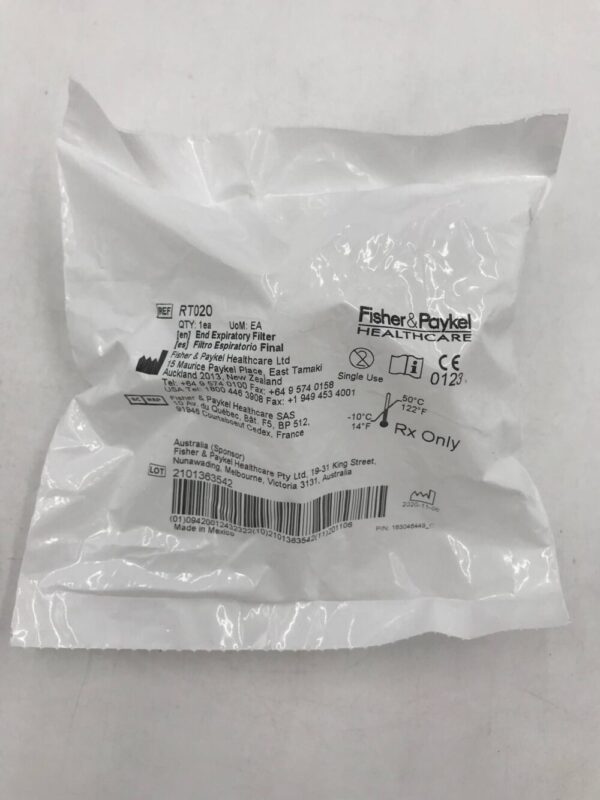FISHER & PAYKEL RT020 End Expiratory Filter