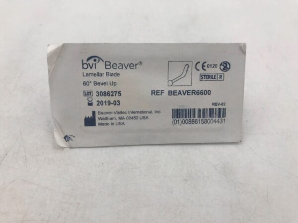 BVI BEAVER6600 Lamellar Blade, Bevel Up 60Deg (X)