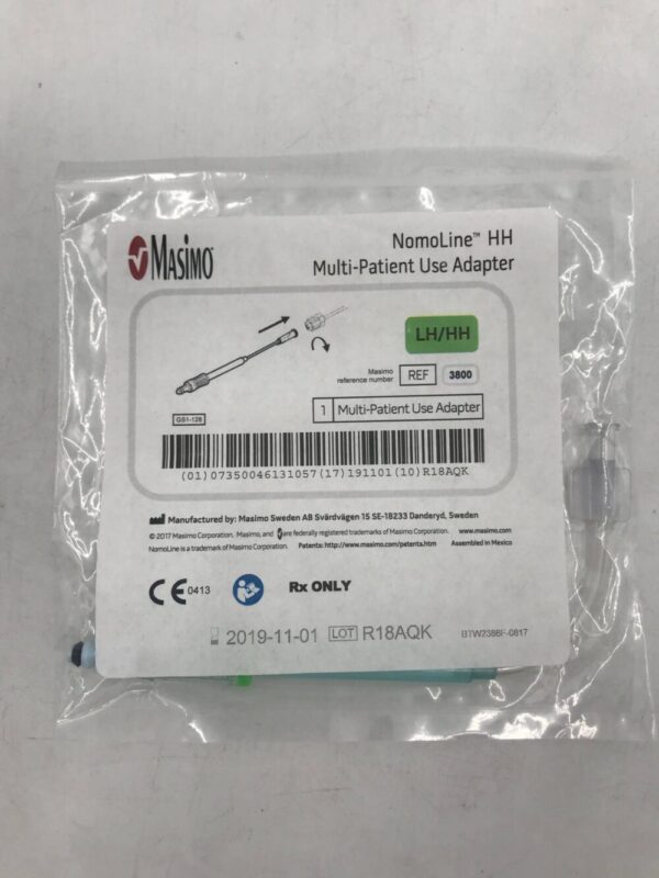 MASIMO 3800 NomoLine HH Multi-Patient Use Adapter (X)