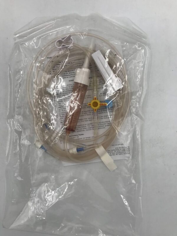 CAREFUSION C42010E SmartSite Gravity Set Check Valve 3 Needle-Free Valves Drop 10 (X)