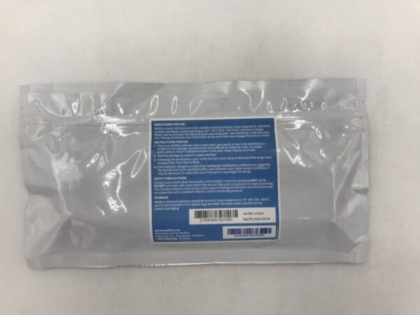 Medline MDS200150C Steam Sterilization Indicator Strips 8in Strips (250/Package) (X)