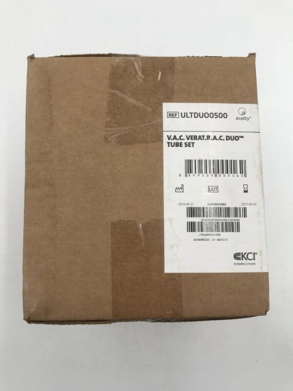 KCI ULTDUO0500 V.A.C. VeraT.R.A.C. Duo Tube Set (5/Case)(X)