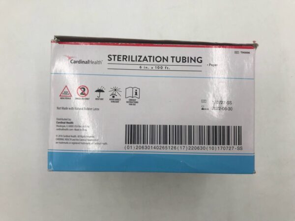 CARDINAL HEALTH T90006 Sterilization Tubing 6in x 100ft(X)