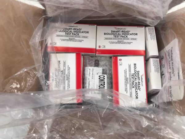 CARDINAL HEALTH T40328SR Smart-Read Biological Indicator Test Pack STEAM (25/Case)(X)