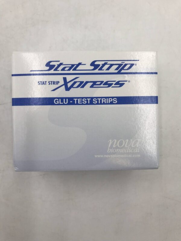 Nova Biomedical 42214 Stat Strip Xpress Glu-Test Strips (100/Box)