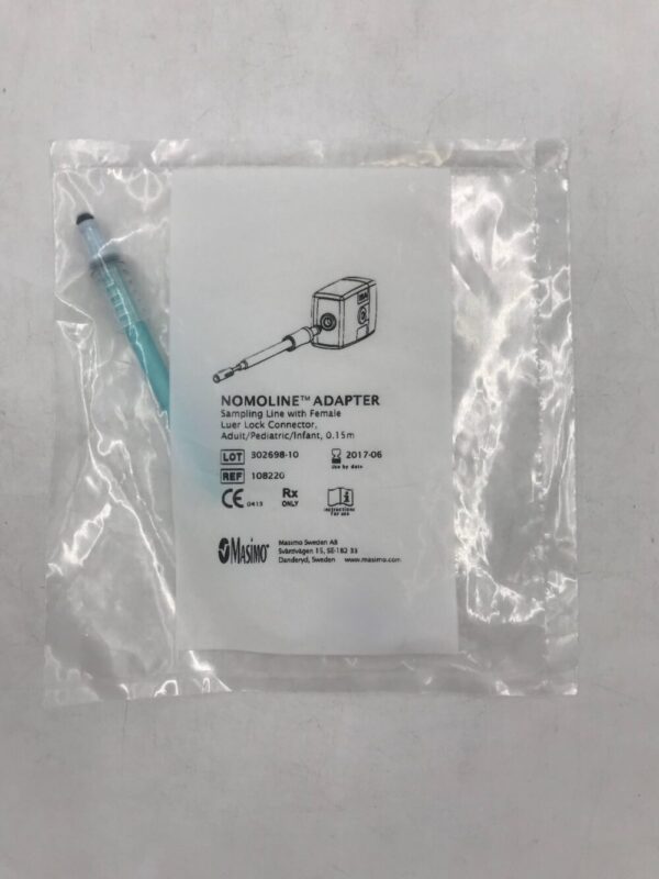 MASIMO 108220 Nomoline Adapter Sampling Line w/ Female Luer Lock Connector 0.15mm(X)