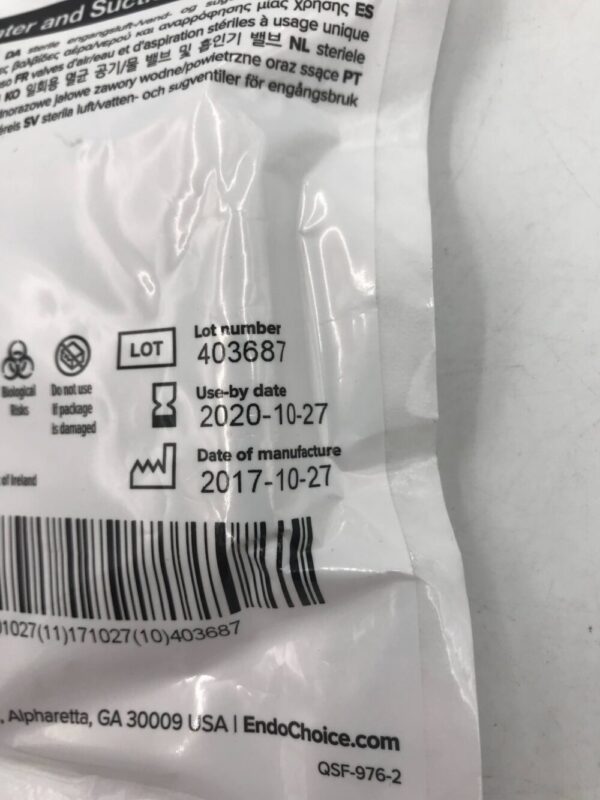 EndoChoice SUV-617 Sterile Single Use Air/Water and Suction Valves (X)