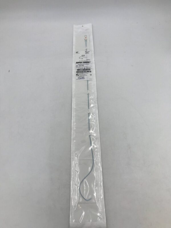 Cordis 532-443 Super Torque C2 Angiographic Catheter 4F 65cm (X)