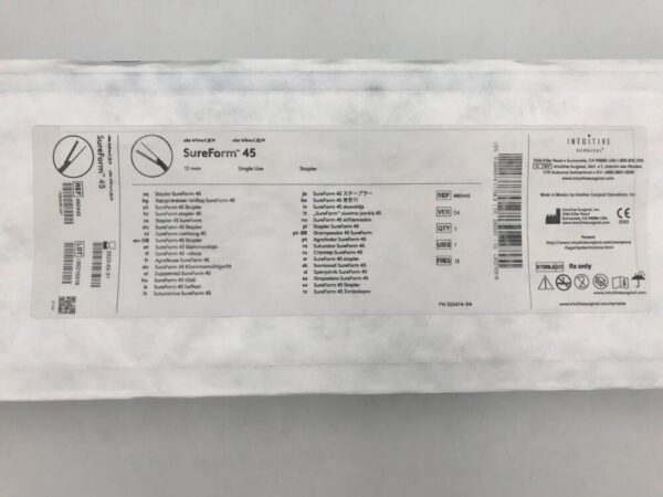 INTUITIVE SURGICAL 480445 Da Vinci Xi SureForm 45 Single Use Stapler 12mm(X)