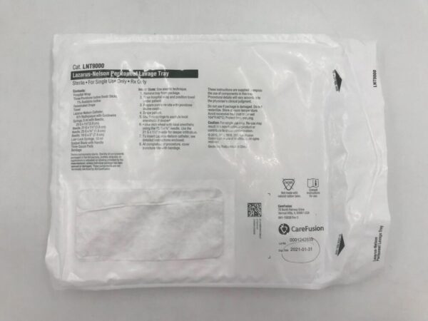 CareFusion LNT9000 Lazarus-Nelson Peritoneal Lavage Tray (X)