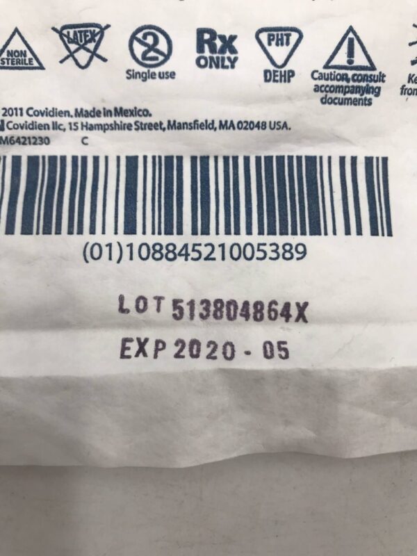 Covidien 8888265330 Argyle Stomach Tube Levin Type 18Fr/Ch (6.0mm) x 48" (122cm) (X)