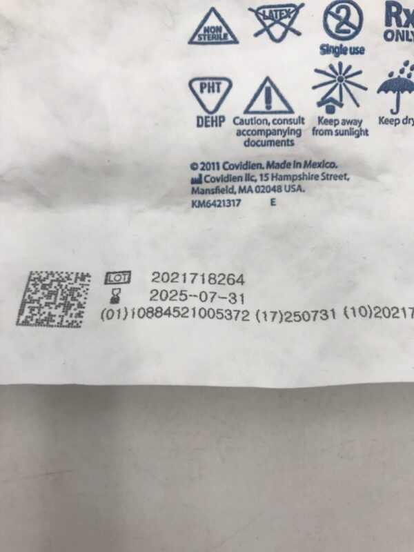 Covidien 8888265322 Argyle Stomach Tube Levin Type 16Fr/Ch (5.3mm) x 48" (122cm)