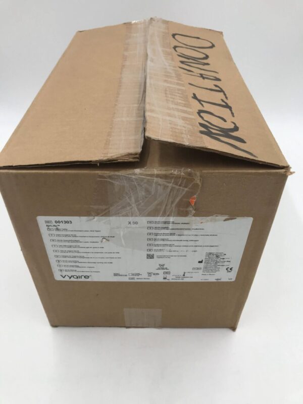 Vyaire 001303 AirLife Oxygen Tubing 14 Foot Crush-Resistant Lumen Vinyl Tipped (50/Box) (X)
