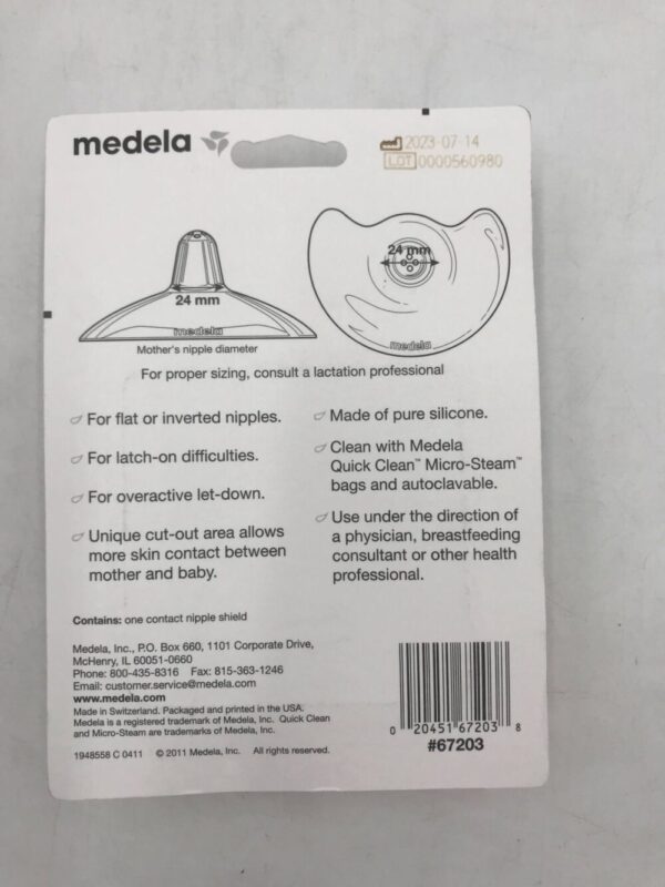 MEDELA 67203 Contact Nipple Shield M, 24mm