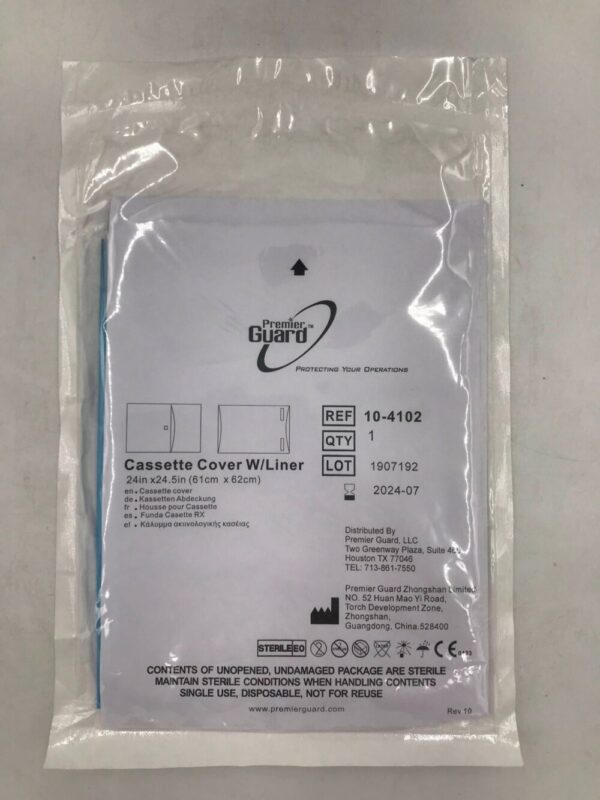 PREMIER GUARD 10-4102 Cassette Cover w/ Liner 24x24.5in