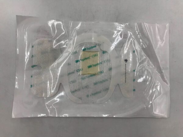 3M 1657 Tegaderm CHG E.V. Securement Dressing w/ Gel Pad 8.5cm x 11.5cm