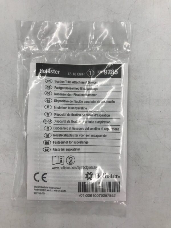 HOLLISTER 9785 Suction Tube Attachment Device 12-18Ch/Fr