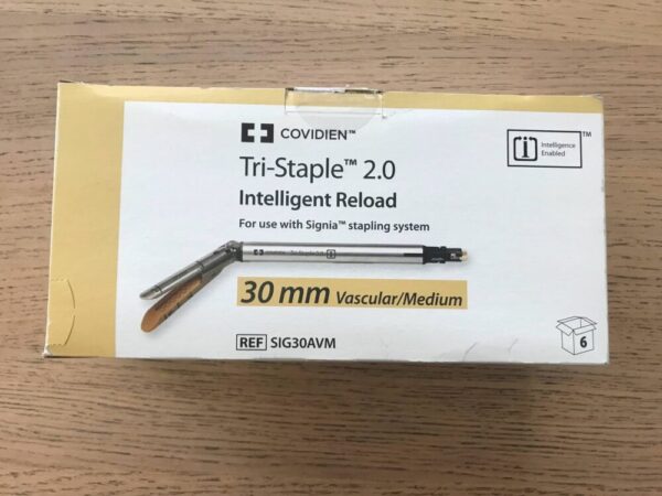 COVIDIEN SIG30AVM Tri-Staple Intelligent Reload 2.0, Vascular/Medium 30mm(6/Box)(X)