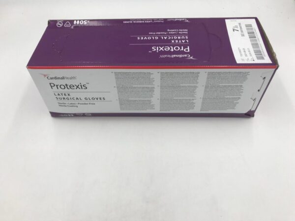 Cardinal Health 2D72NS75X Protexis Latex Surgical Gloves Powder-Free Nitrile Coating Size 7.5 (50 Pairs Per Box)