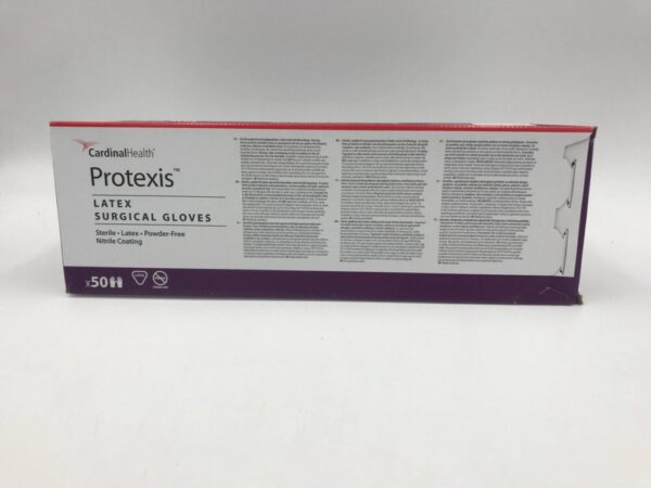 Cardinal Health 2D72NS85X Protexis Latex Surgical Gloves Powder-Free Nitrile Coating Size 8.5 (50 Pairs Per Box)